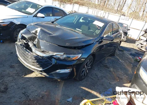 2020 Chevrolet Malibu Fwd Rs из США, поврежденный, VIN 1G1ZG5ST9LF134880